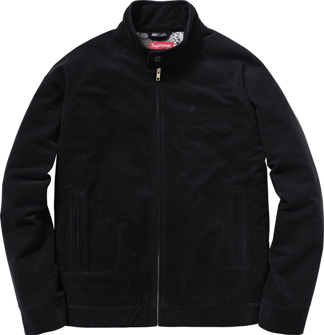 Supreme FW14 Harrington Jacket Black | eBay