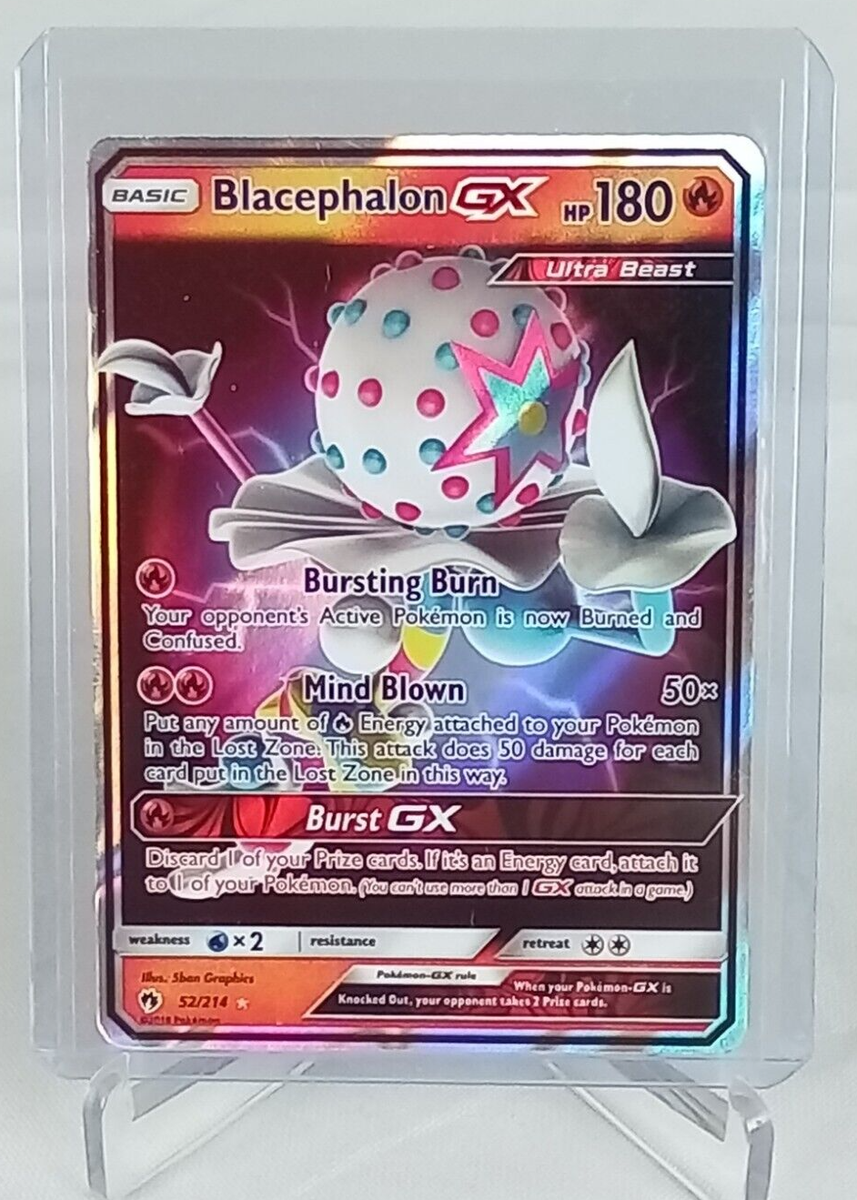 Blacephalon Gx Hp 180 Holo #52 Pokémon Card 2018 | eBay