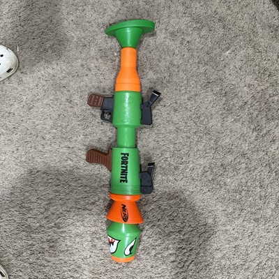 Nerf Fortnite RL XOXO Rocket Launcher Dart Blaster Works No Darts