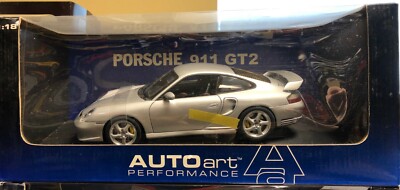 Porsche 911 (996) Turbo Coupe Gt2 Silver by AUTOart 1 18 for sale