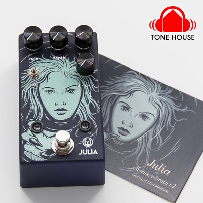 Walrus Audio Julia V2 Analog Chorus / Vibrato Effect Pedal - New