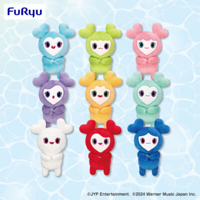 TWICE LOVELYS Lovely Hug Plush Toy Doll Set of 9 H23cm GIGO