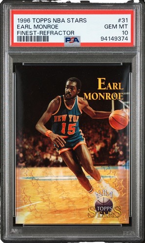 EARL MONROE New York Knicks c.1977 NBA Basketball Premium 20x24