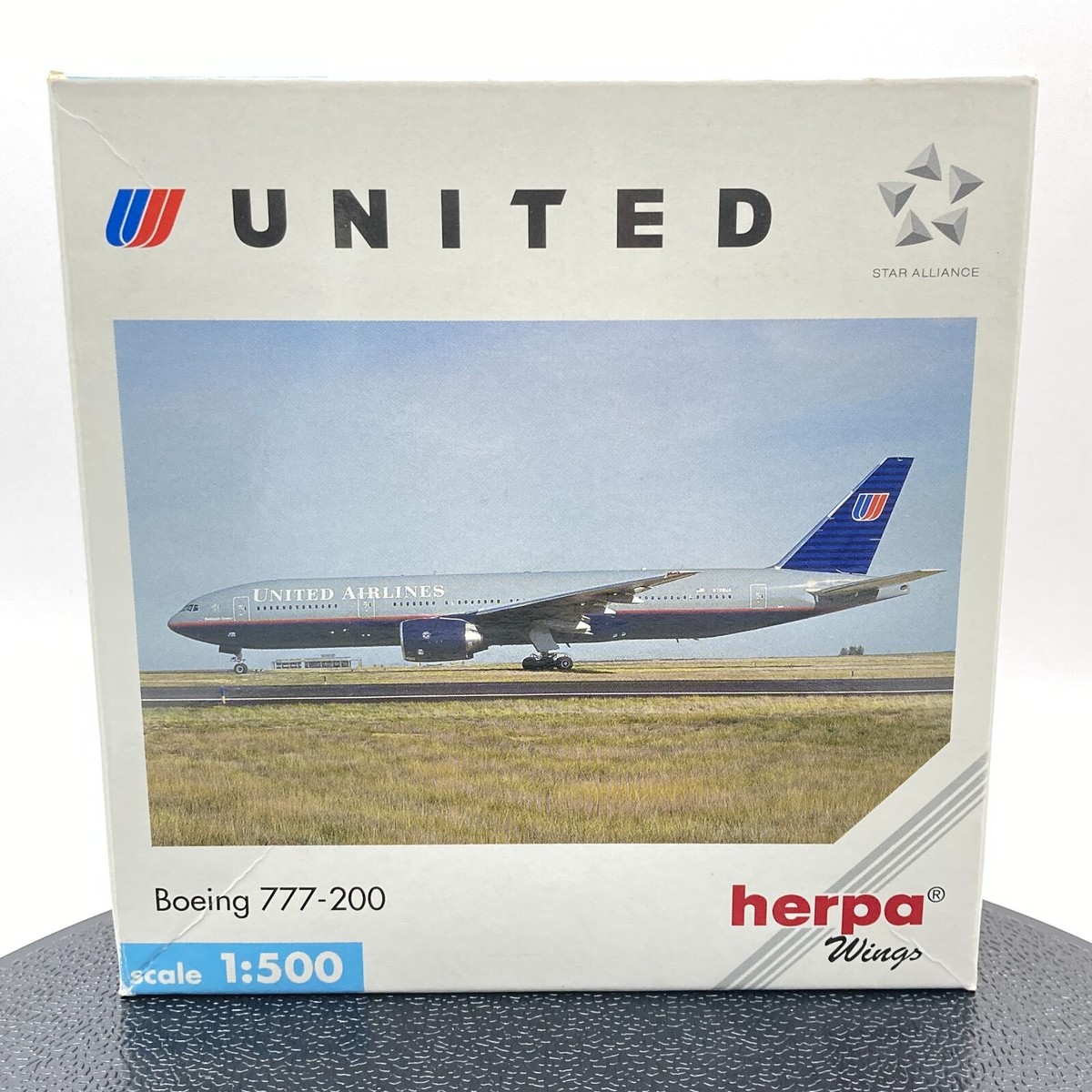 herpa wings 1/500 Boeing 777-200 UNITED AIRLINES Diecast 506328 | eBay