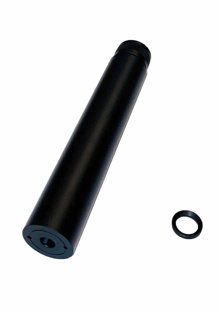 6061 T6 Hard Anodized Aluminum 1/2x28 TPI Barrel Extension Tube