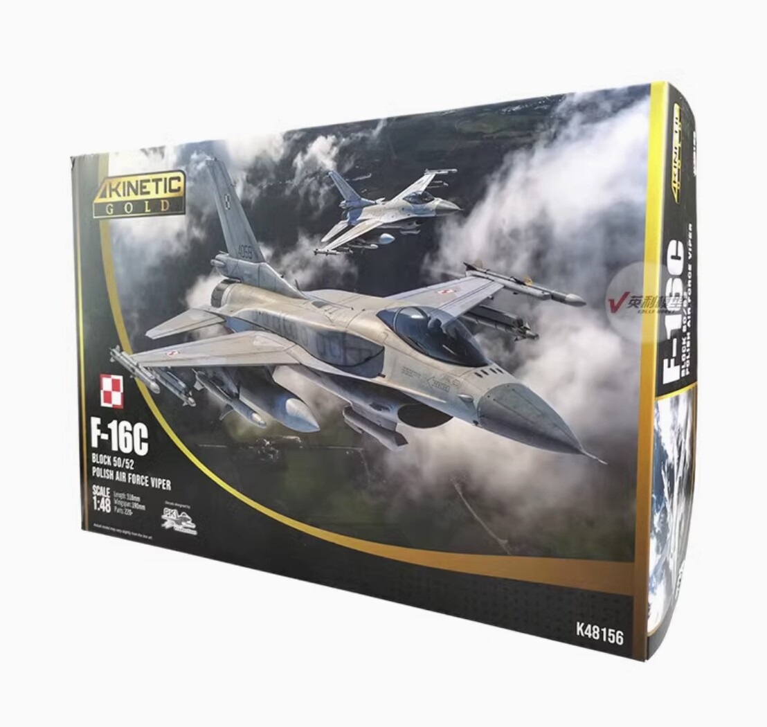 KINETIC K48156 1/48 F-16C Block 50/52 Polish Air Force Viper w/CFT