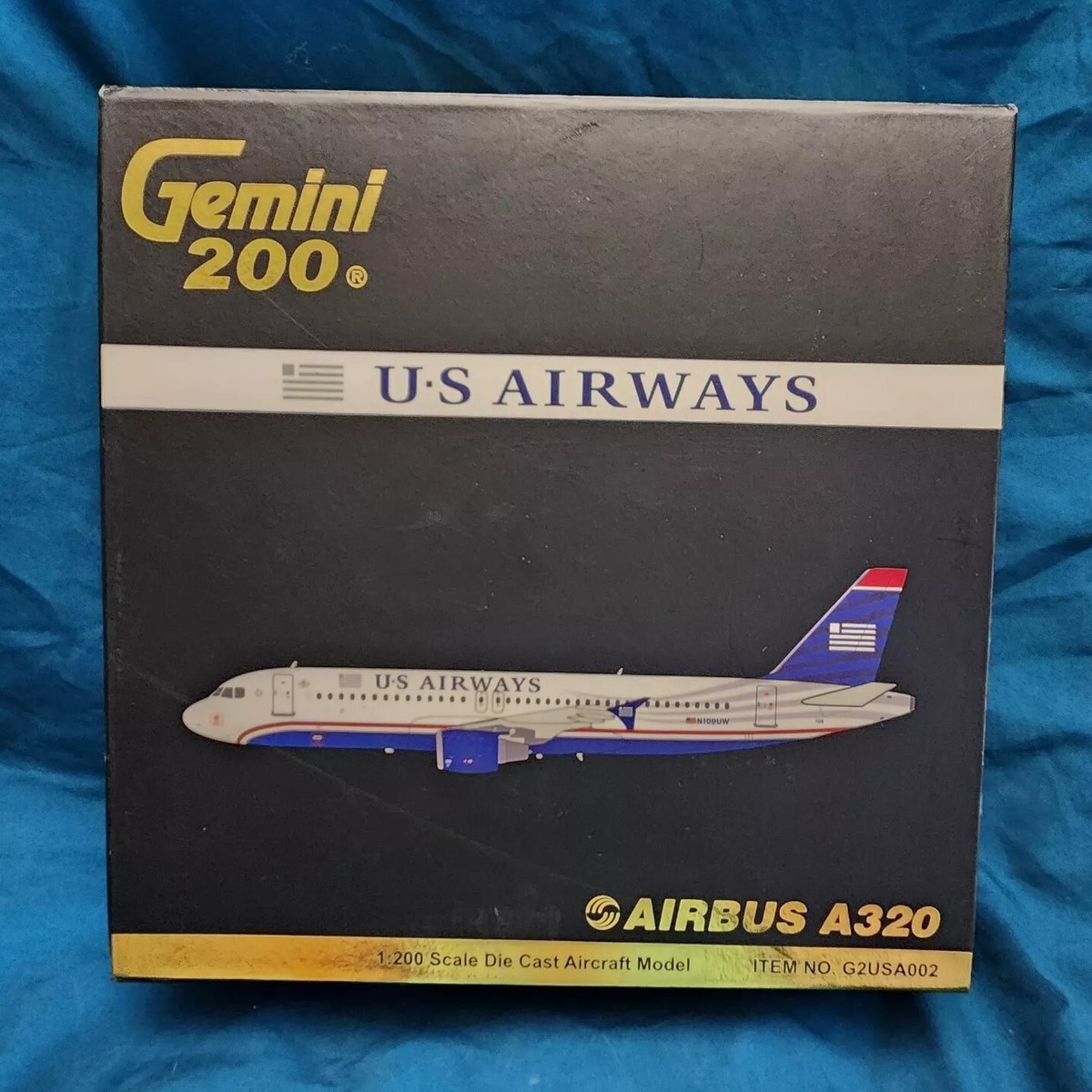 Gemini 200 US Airways Airbus A320 1:200 G2USA002 N109UW | eBay