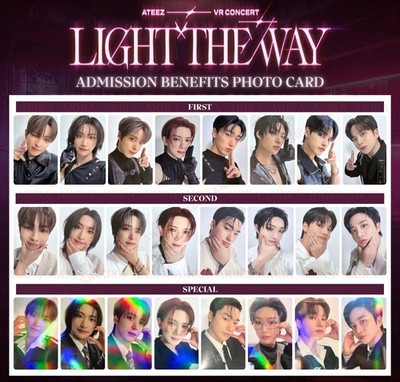 ATEEZ ホンジュン VR 映画 入場特典 トレカ LIGHT THE WAY ATEEZ LIGHT