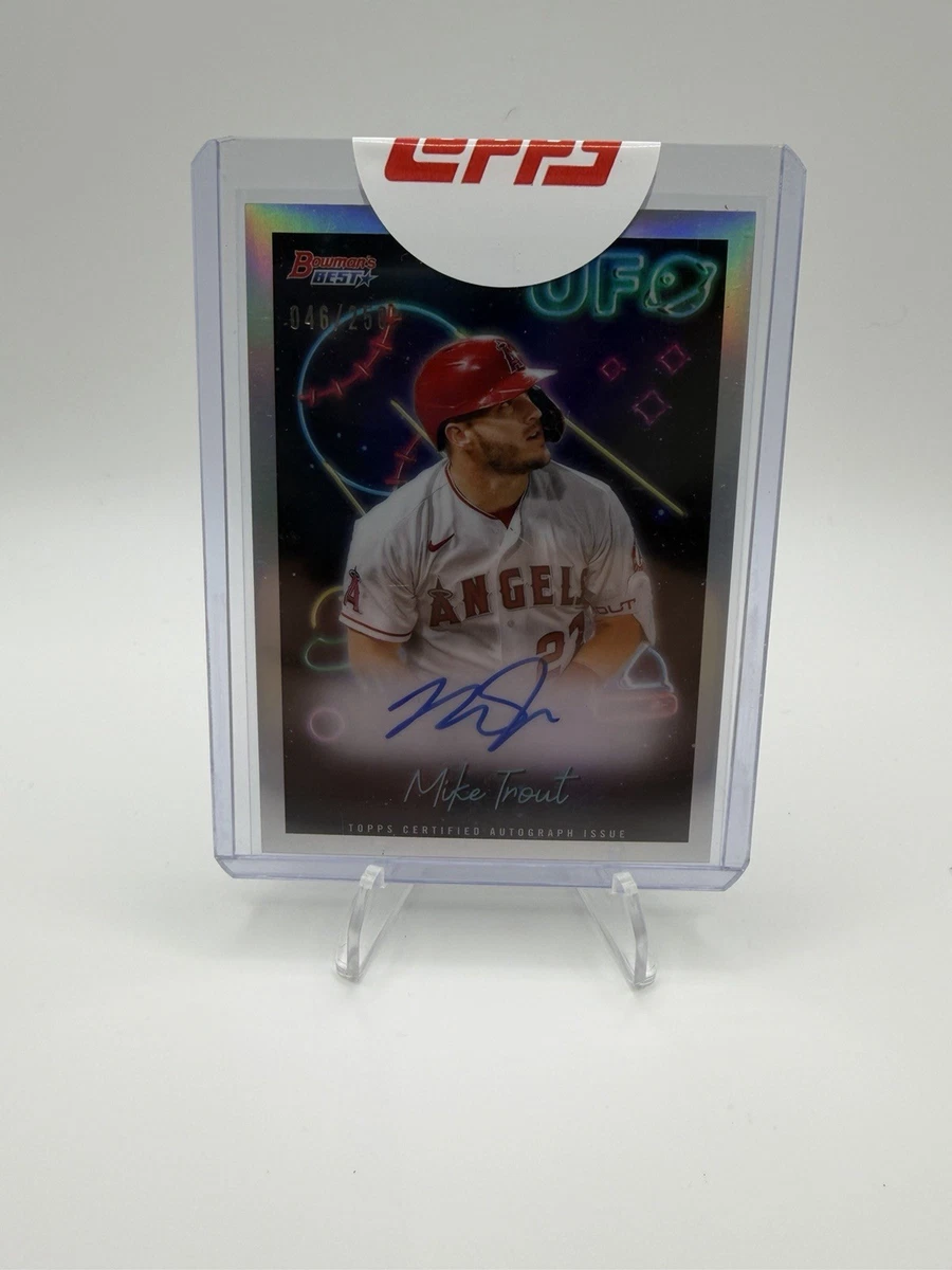 Mike Trout Autographed Baseball Sports Trading Cards for sale | eBay