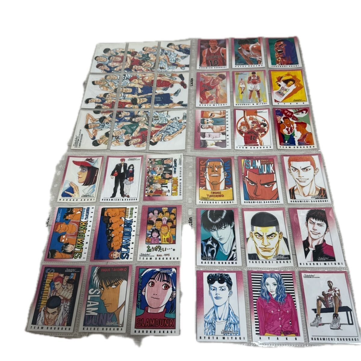 Complete set of 140] Slam Dunk Carddass Masters Takehiko Inoue