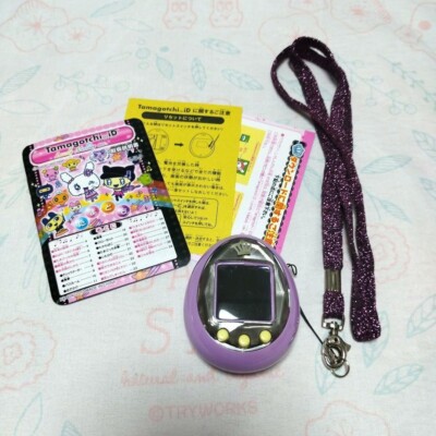 Tamagotchi iD Lovely Melody Ver. Purple Melody Crown w/Box Manual