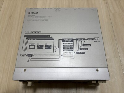 Yamaha MU1000 Tone Generator Sound Module with Adapter Used from