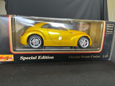 Chrysler Pronto Cruizer Special Edition Yellow - Maisto Diecast