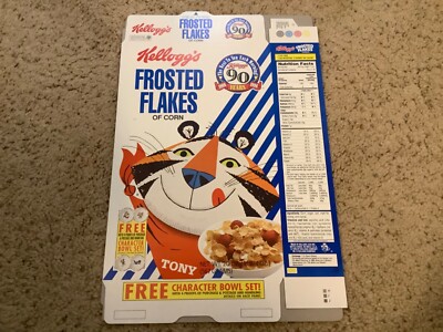 VTG 1995 Kellogg's Frosted Flakes 90th Anniversary Tony Tiger
