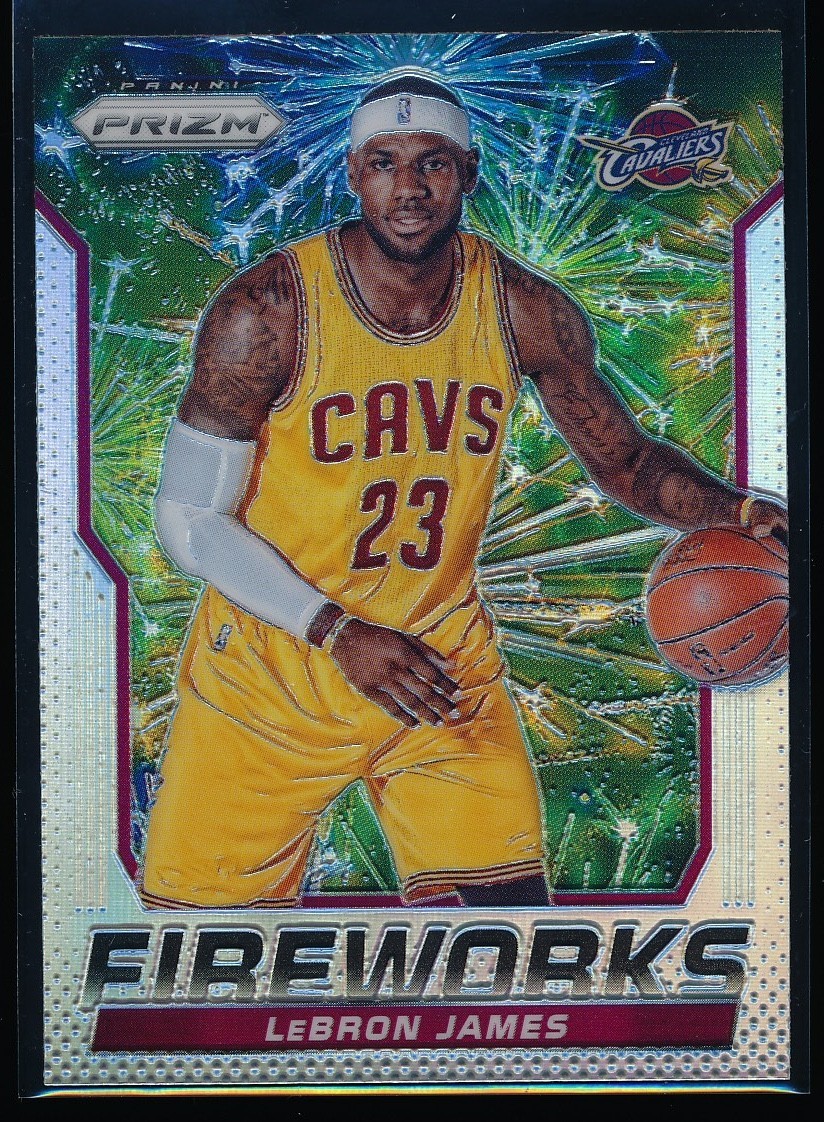LeBron James 2014 Prizm #4 Fireworks Price Guide - Sports Card