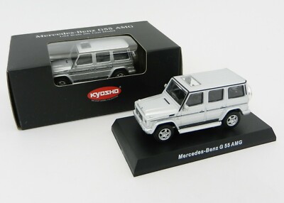 1:64 KYOSHO *SILVER* Mercedes-Benz G55 AMG *DIECAST* NIB! | eBay