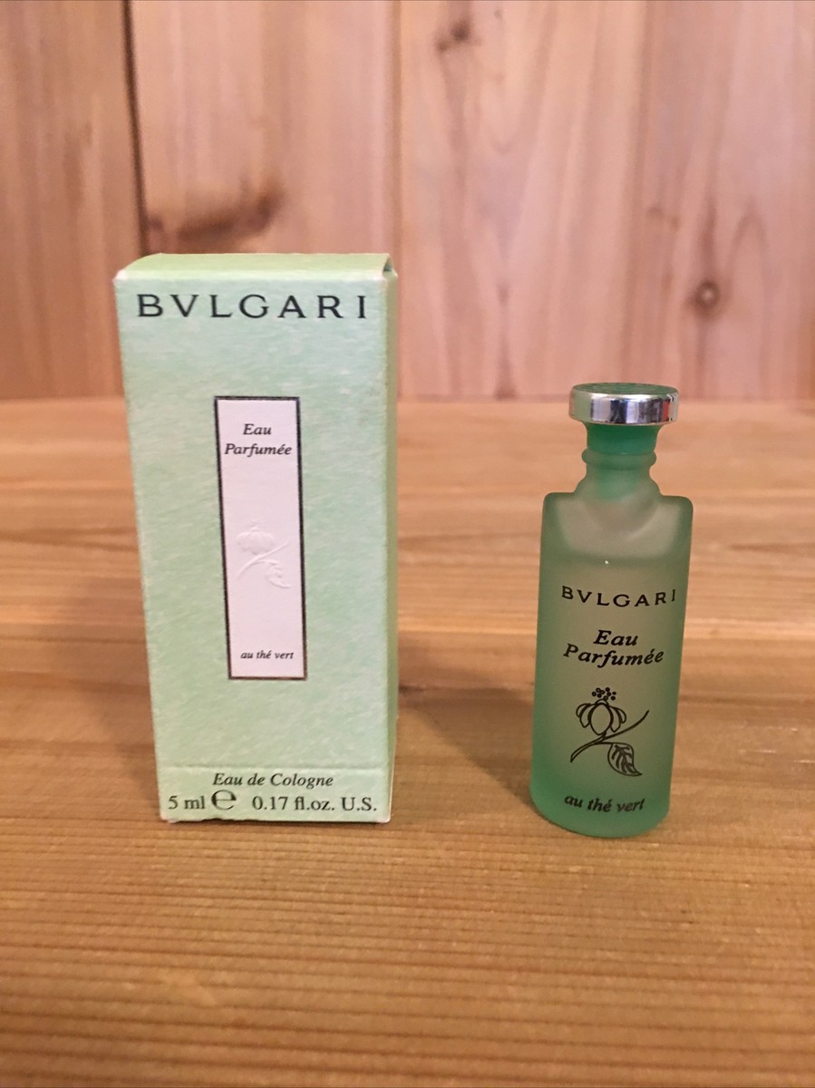 BVLGARI Au The Vert MINI Cologne 5 ml .17oz EAU de PARFUMEE - NEW