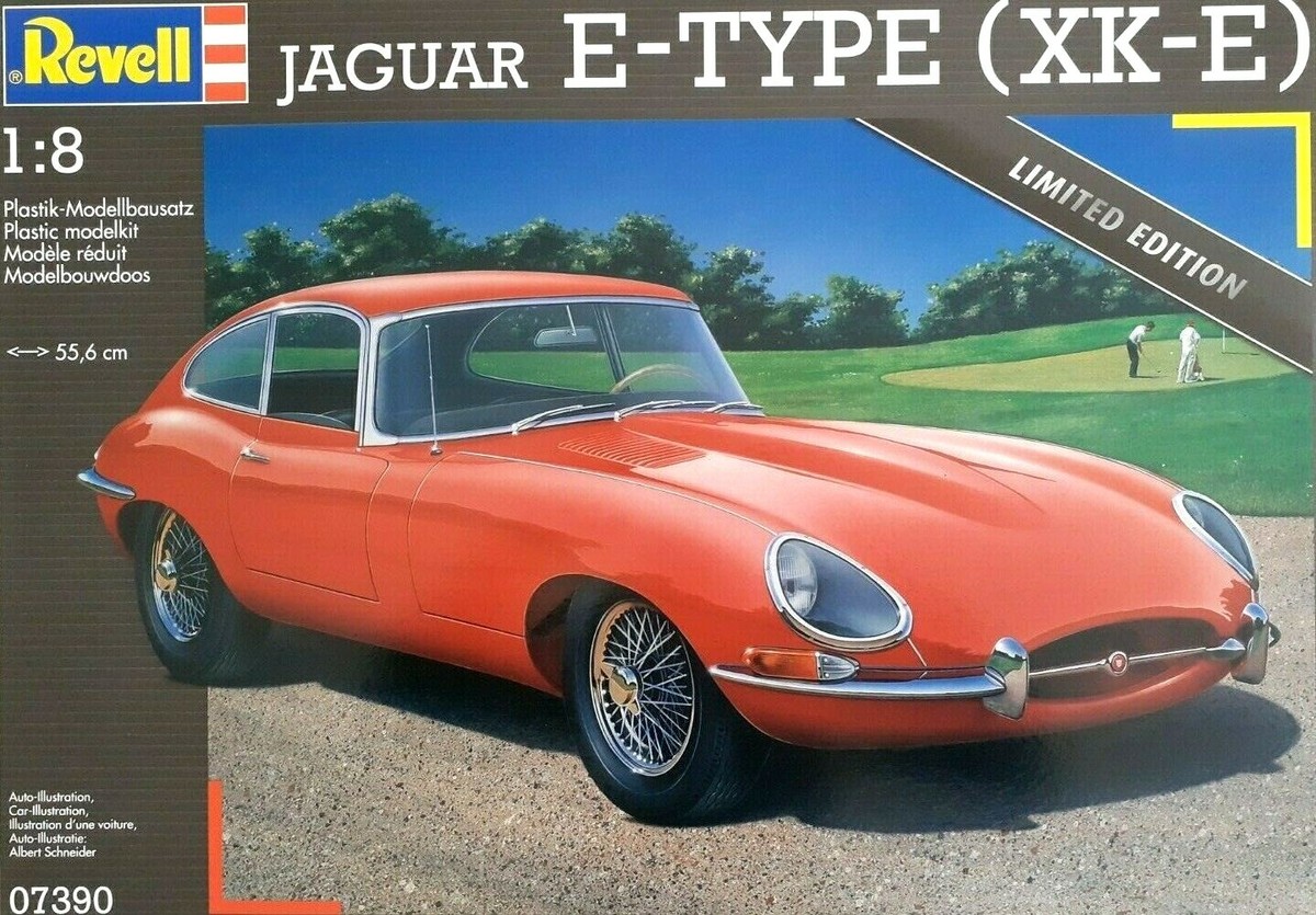JAGUAR E-TYPE XKE in 1:8 scale | FACTORY SEALED | eBay Australia