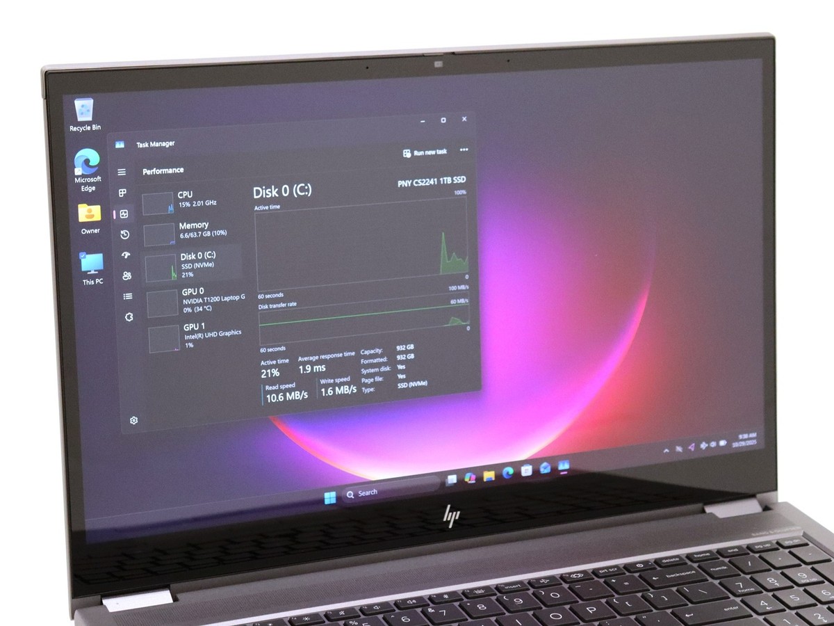 HP ZBook Fury G8 4K UHD 15.6