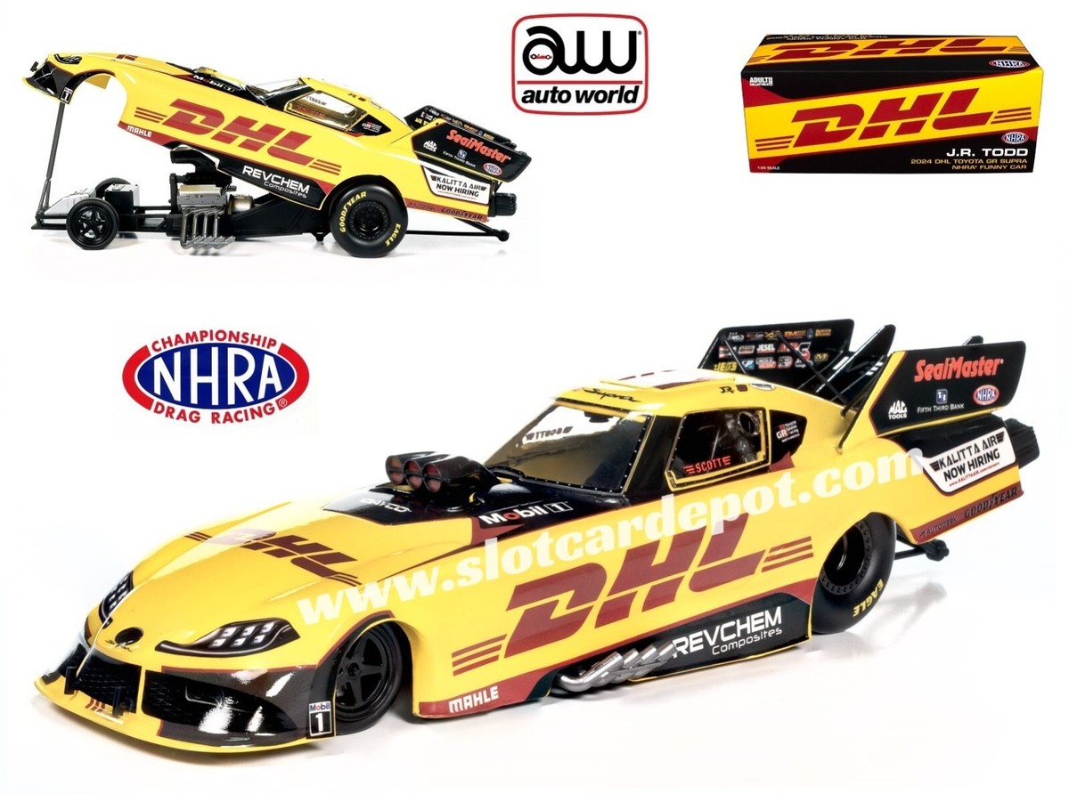 Auto World '24Toyota GR Supra NHRA Funny Car JR Todd 