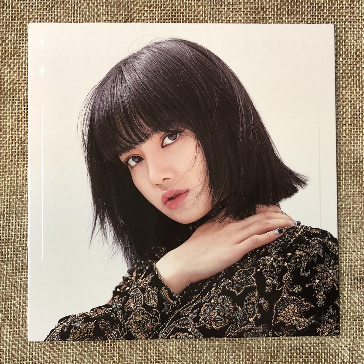 BLACKPINK LISA [ THE ALBUM ] Official Postcard, Ver. 2 / New