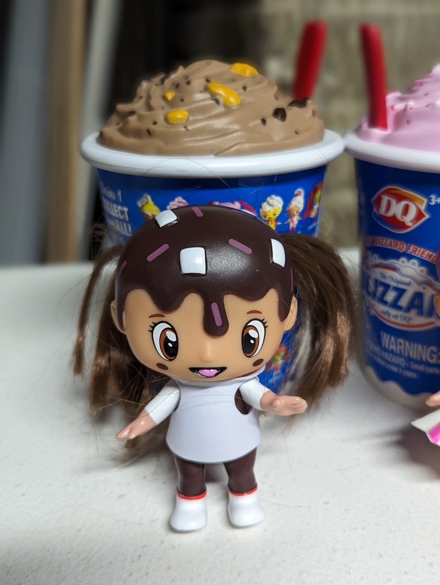DQ Lil Blizzard Friends Dairy Queen set of 4 | eBay