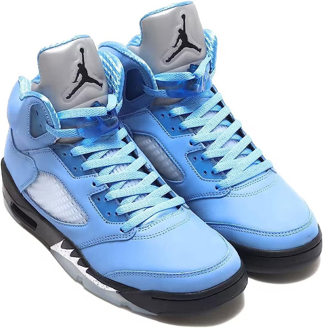 Nike Air Jordan 5 Retro UNC University Blue Black White Saxe