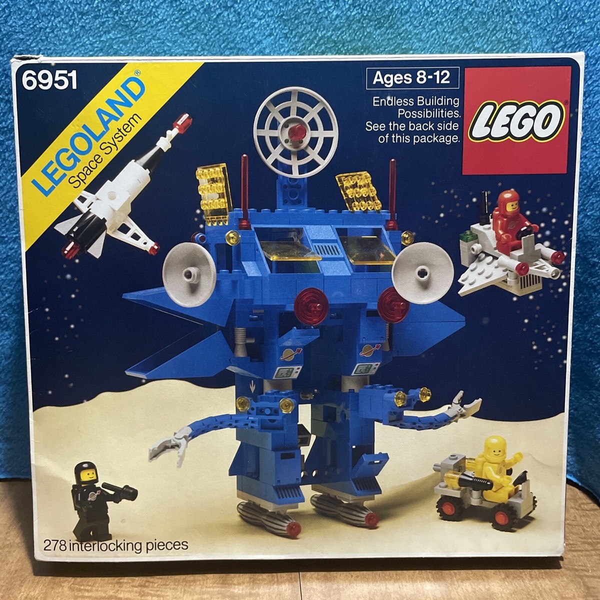 LEGO Vintage Space 6951 - Robot Commander Center (1984) Brand New