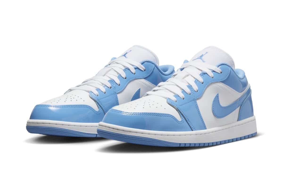 Nike Air Jordan 1 Low SE White Legend Blue FZ3929-114 GS | eBay