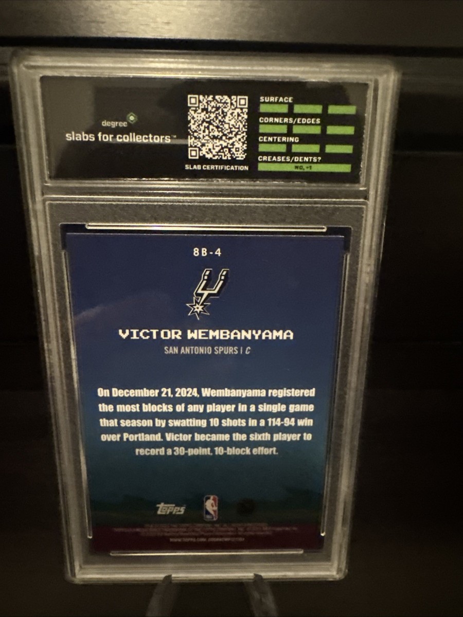 2025-26 Topps - 8-Bit Ballers Victor Wembanyama #8B-4 for sale