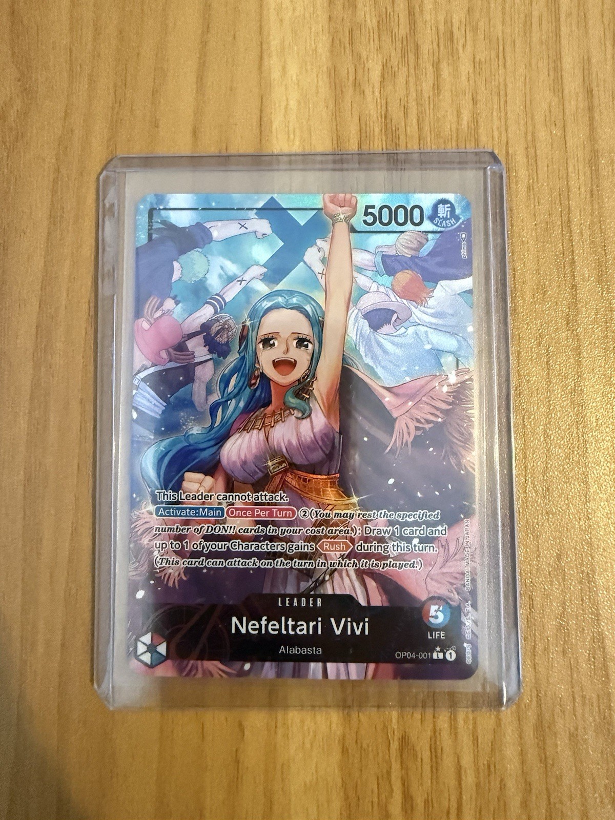 Nefeltari Vivi 2023 Kingdoms of Intrigue #OP04-001 Leader