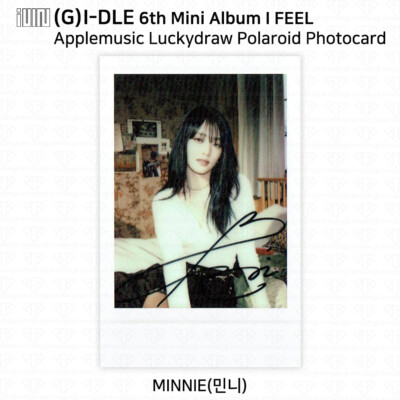 G)I-DLE G-IDLE IDLE 6th Mini Album I Feel Apple music Lucky Draw