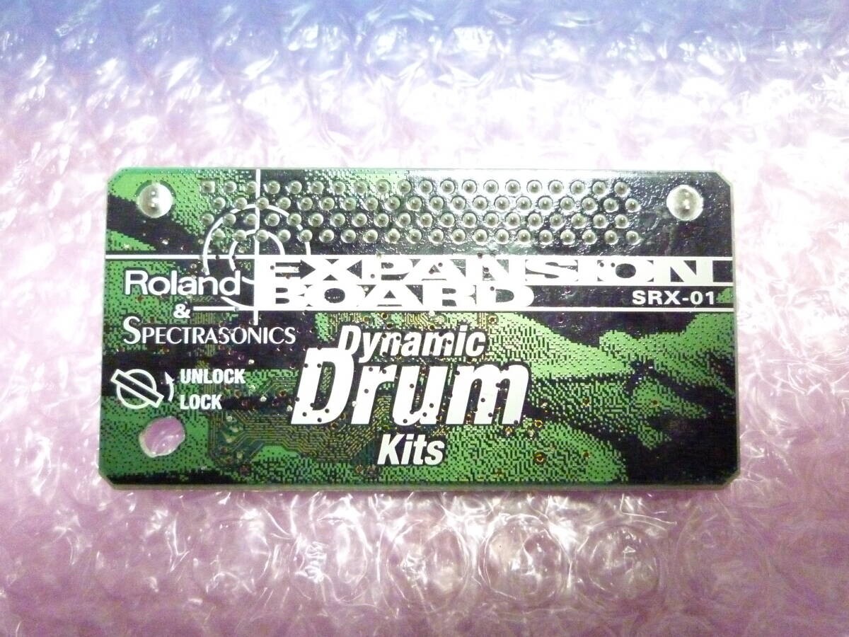Roland SRX-01 Dynamic Drum Kits」エクスパンションボード Roland