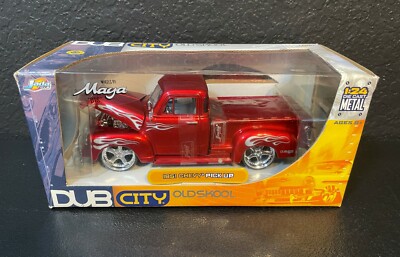 Dub City 1951 Chevy Pick Up Die Cast Metal City Old School 1:24
