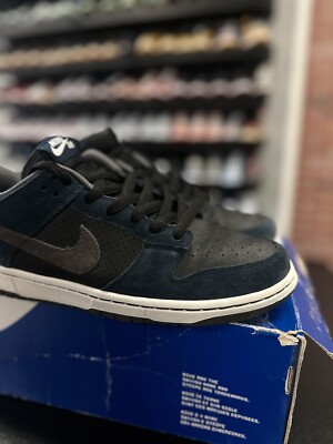 Nike Dunk Pro SB Low Obsidian/Midnight Fog-Black size 11 304292