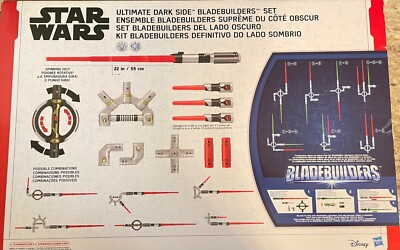 Disney Hasbro Star Wars Ultimate Dark Side Bladebuilders Set New