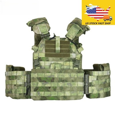US SHIP】Russian SSO SHELL Tactical Vest Plate Carrier Molle Quick