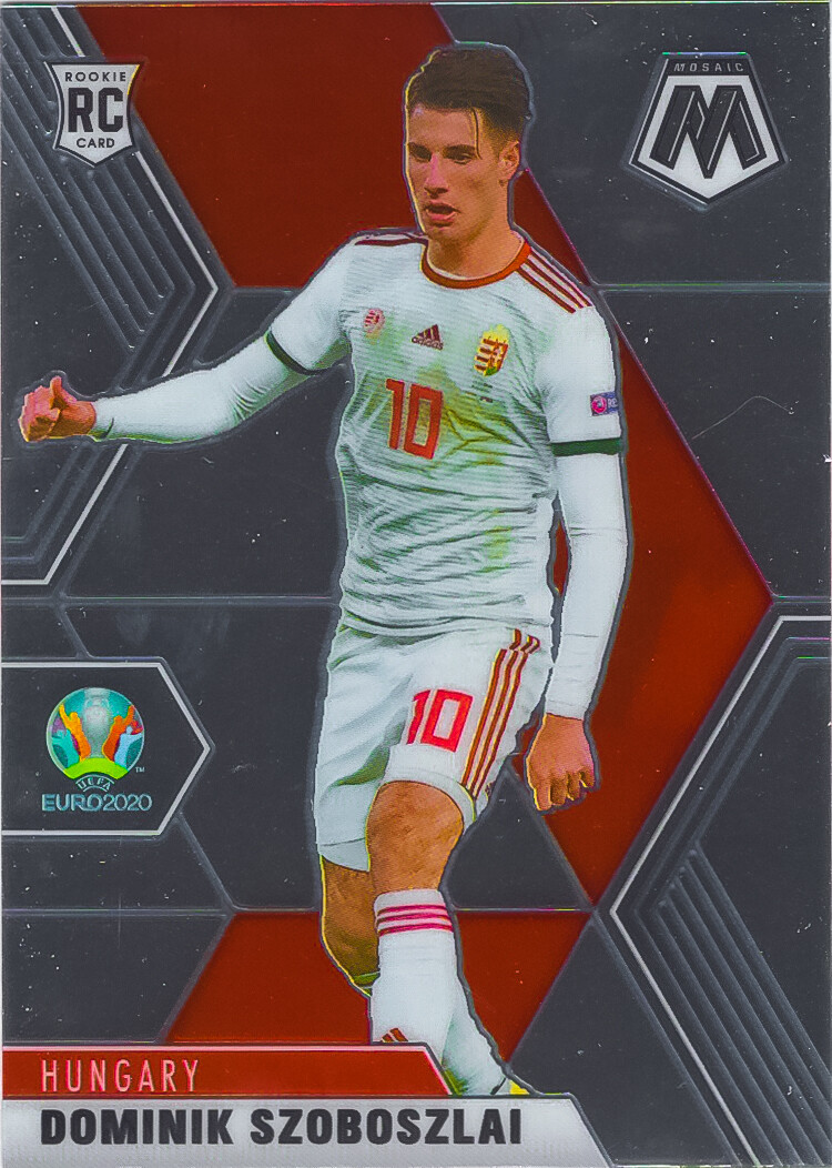その他 2020 Dominik Szoboszlai Mosaic Prizm Red 2020-21 Panini