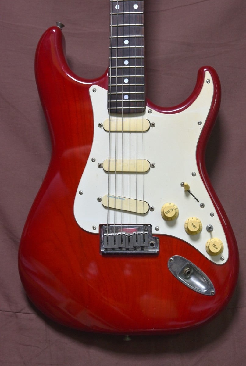 FENDER JAPAN STR-85LS 1988~1989 - red | eBay