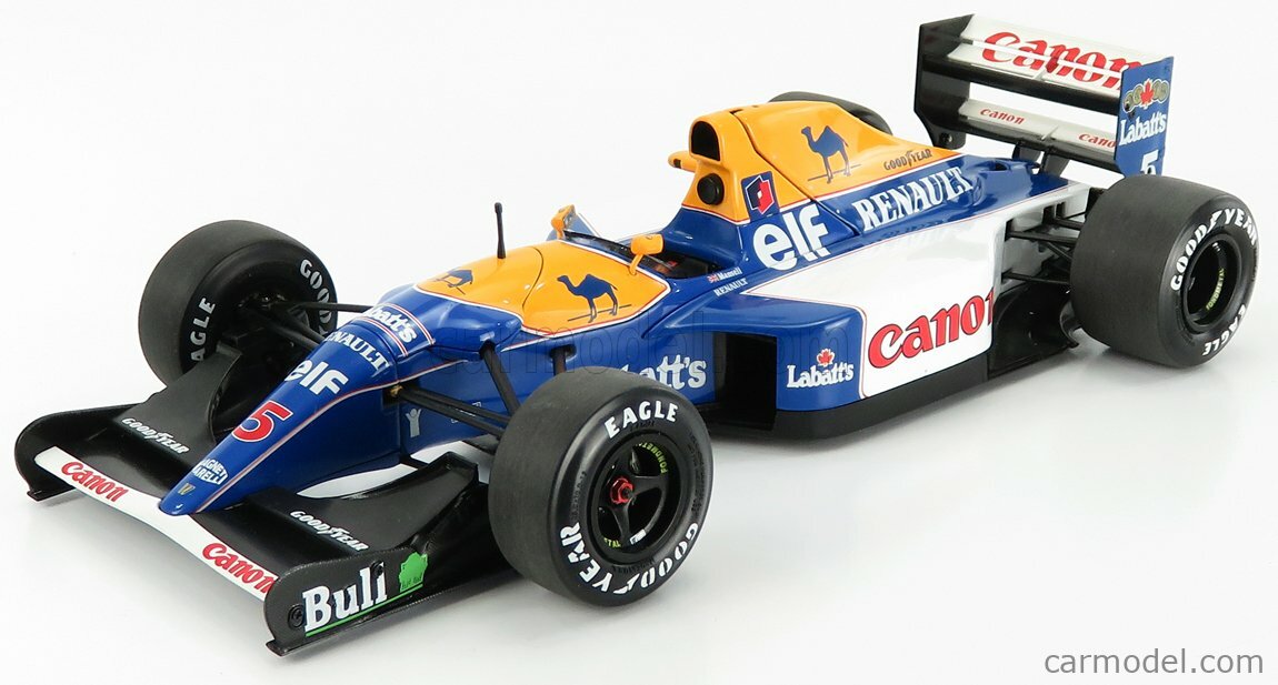 WILLIAMS F1 FW14B RENAULT CAMPEON MUNDIAL NIGEL MANSELL 1992