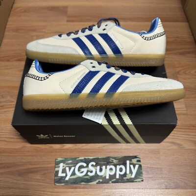 Adidas x Wales Bonner Samba Nylon Wonder Clay Royal Size Mens US 5