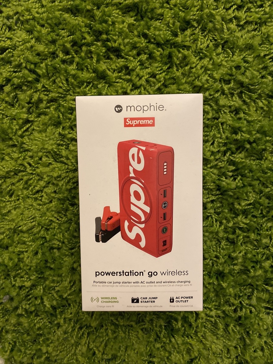 Supreme Mophie Powerstation Portable Battery Charger Go Red FW20