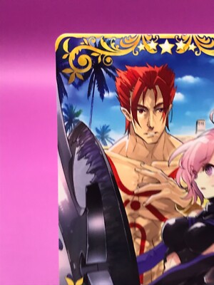 FGO ARCADE GAME Card TCG Fate/Grand Order TYPE-MOON JAPAN Rare 5 F
