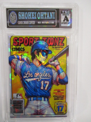 2024 Los Angeles Comic Cover SP/99 Ice Refractor MLB Shohei Ohtani