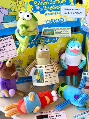 Authentic Bikini Bottom Buddies Series Confirmed Blind Box Figure