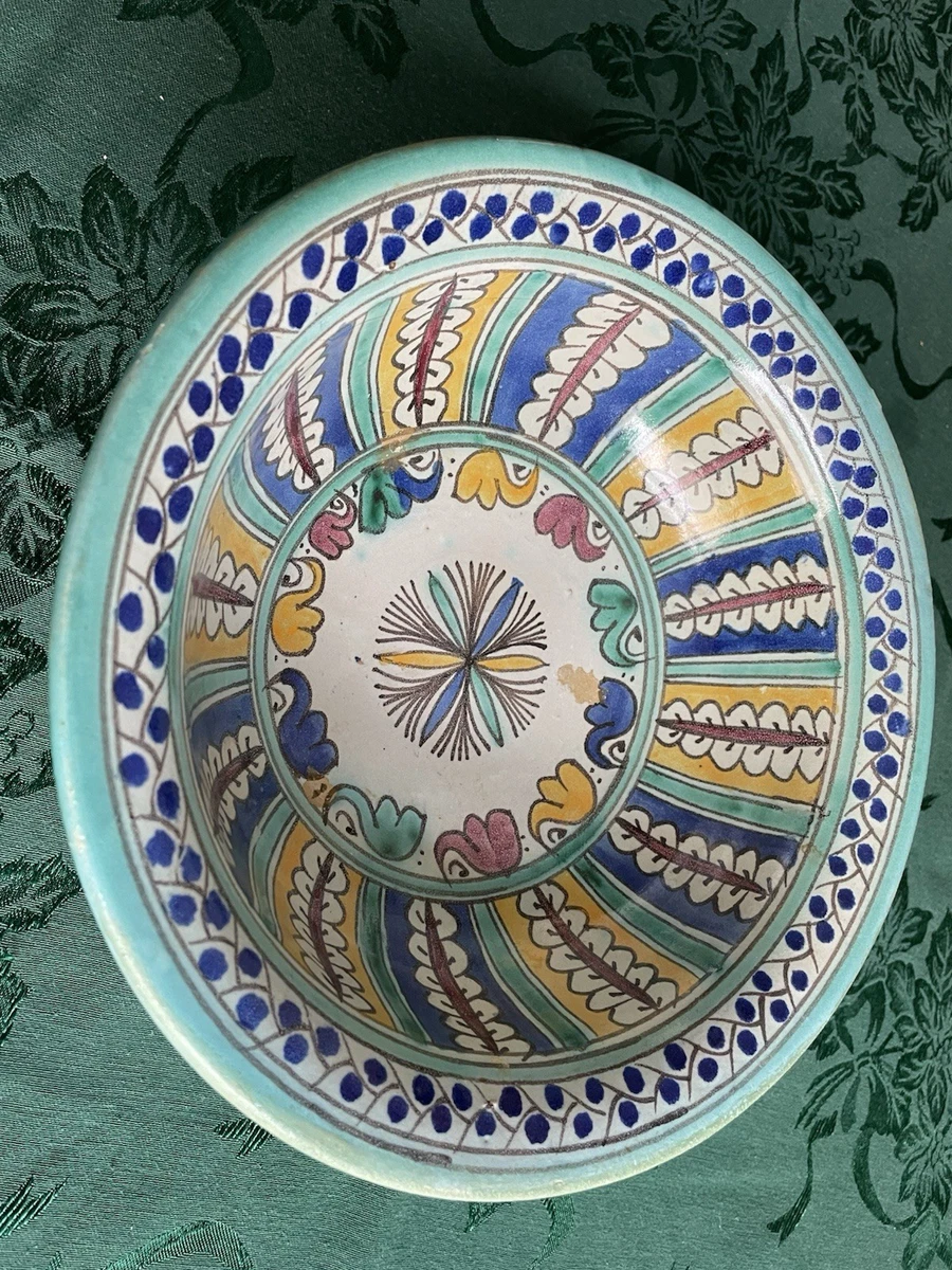 陶瓷蓝色复古原创中国碗| eBay