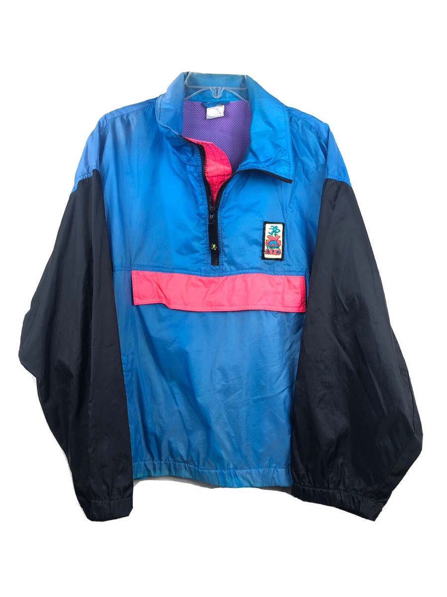 Ocean Pacific OP X-Treme Air Vtg Nylon Windbreaker Jacket - Men's