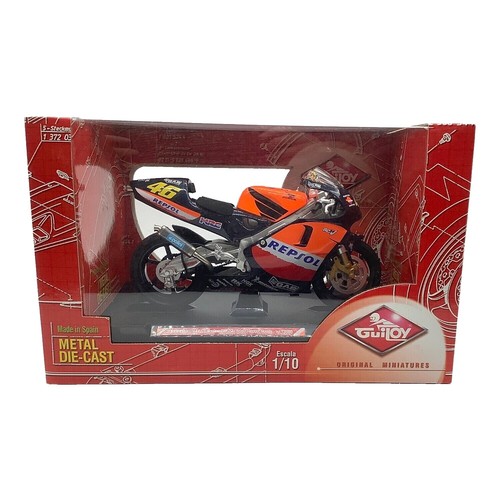 RARE Guiloy HONDA CBR900 FIRE BLADE 1/10 Scale Motorcycle Diecast