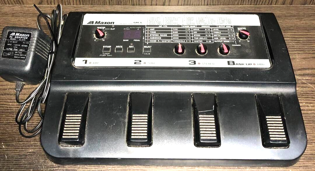 激レア エフェクター 即発送 Maxon AM3 AMP MANIA MAXON Amp Mania AM3