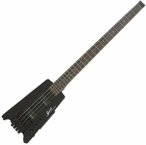 STEINBERGER Spirit GT-PRO Deluxe Black Headless Electric Guitar w
